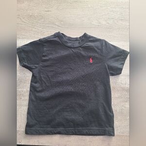 Ralph Lauren Boys Cotton Embroidered Pony Tee